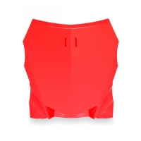 ORF - CRF 230 F - Porta numeros delantero RACING - ROJO